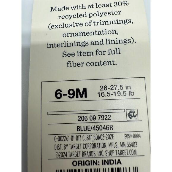 Cat & Jack 6-9m boys pants bundle - Picture 2 of 3